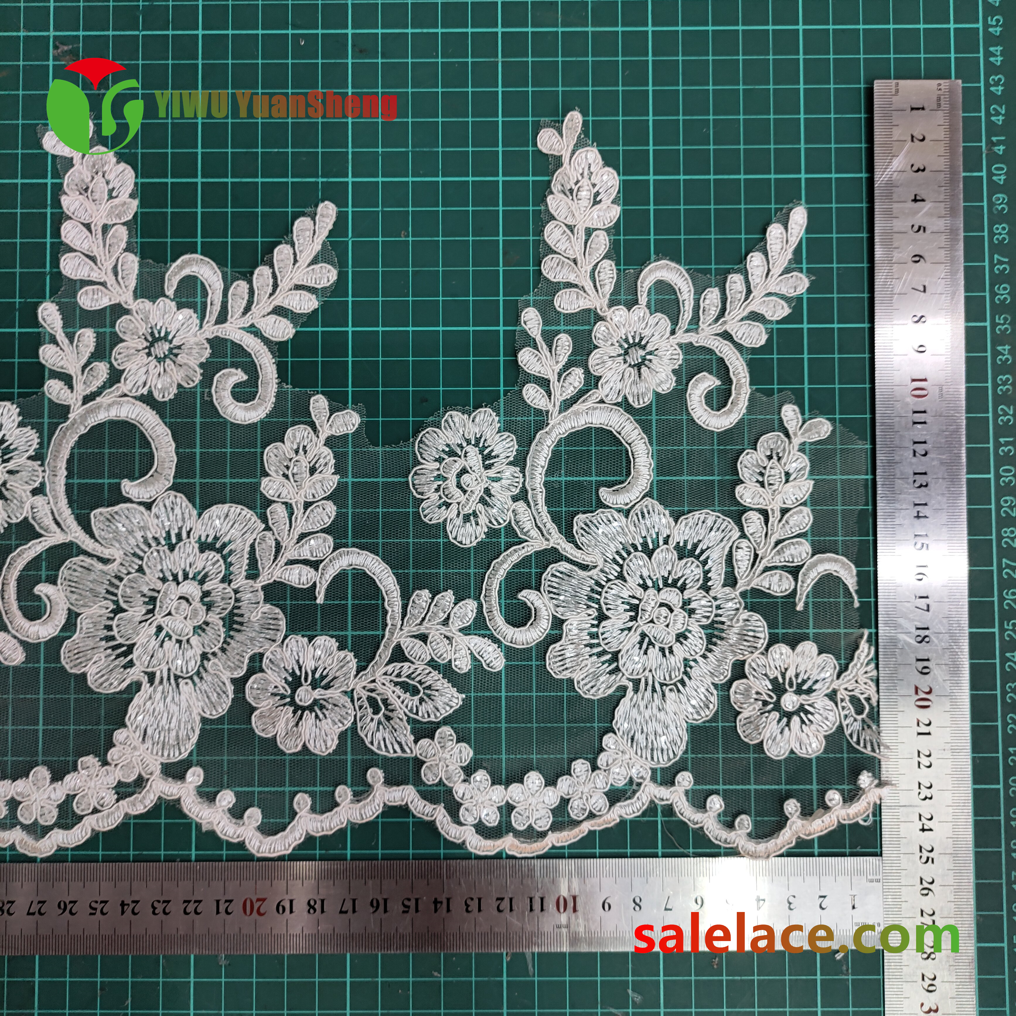 Cord mesh tulle lace YS3083#