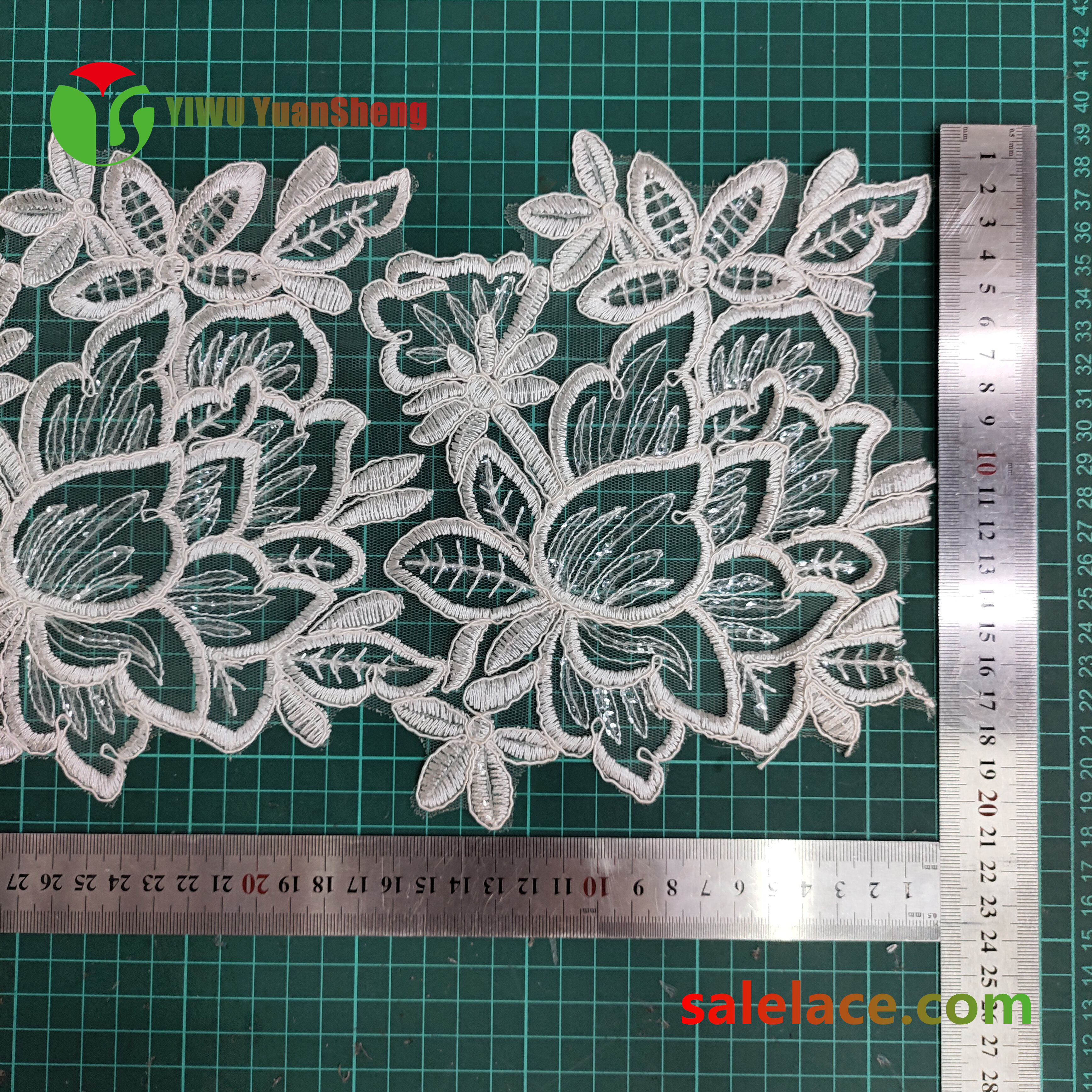 Cord mesh tulle lace YS3085#