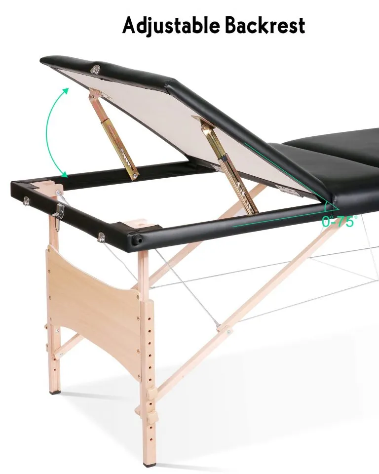 Lash Extension Bed/Table Height Adjustment (Black) – Otviap