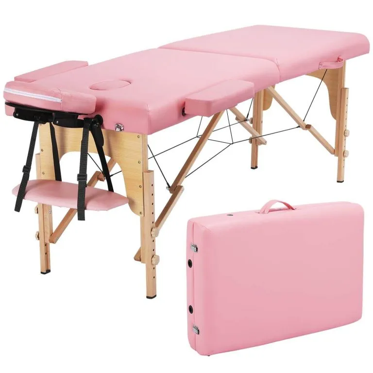 1pc Lash Extension Bed & 1pc Lash Chair-Pink