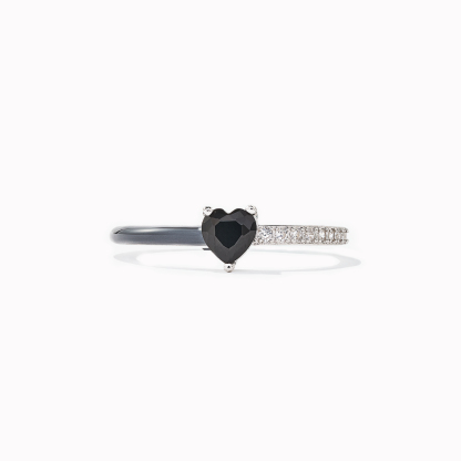 Be Proud Of The Way You Survived Black Heart Ring