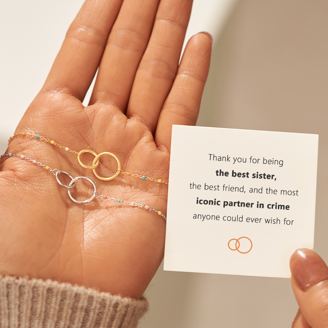 Iconic Partner In Crime Sisterhood Bracelet