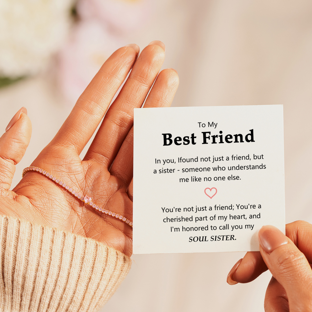 You're A Cherished Part Of My Heart Soul Sister Bracelet