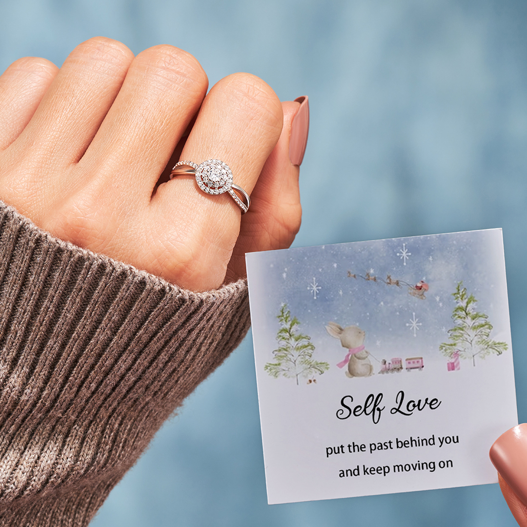 S925 Self Love Circle Ring