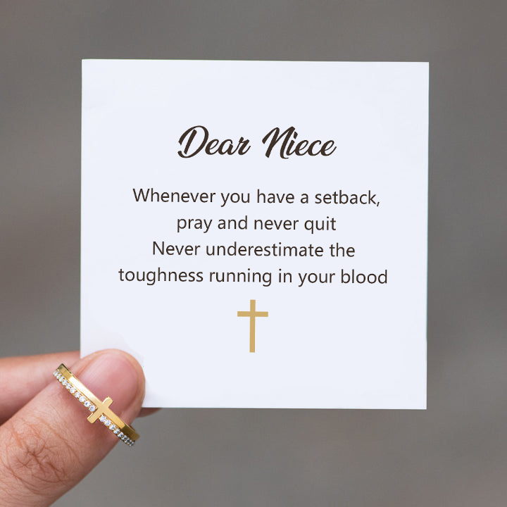 Never Underestimate The Toughness Cross Ring