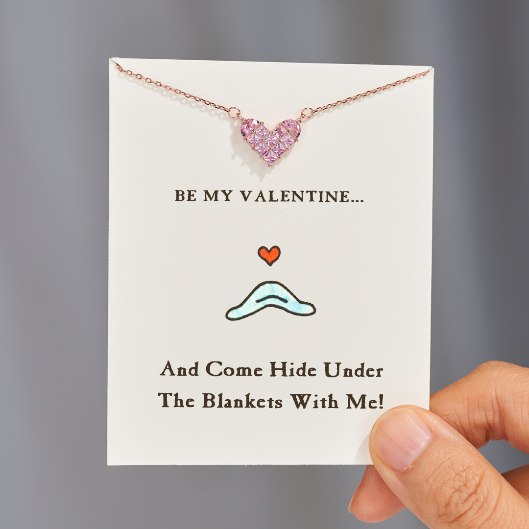 Be My Valentine Heart Necklace