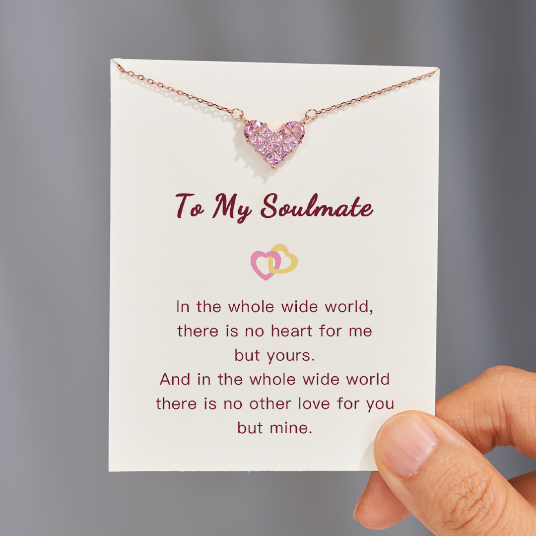 There Is No Heart For Me But Yours Heart Necklace