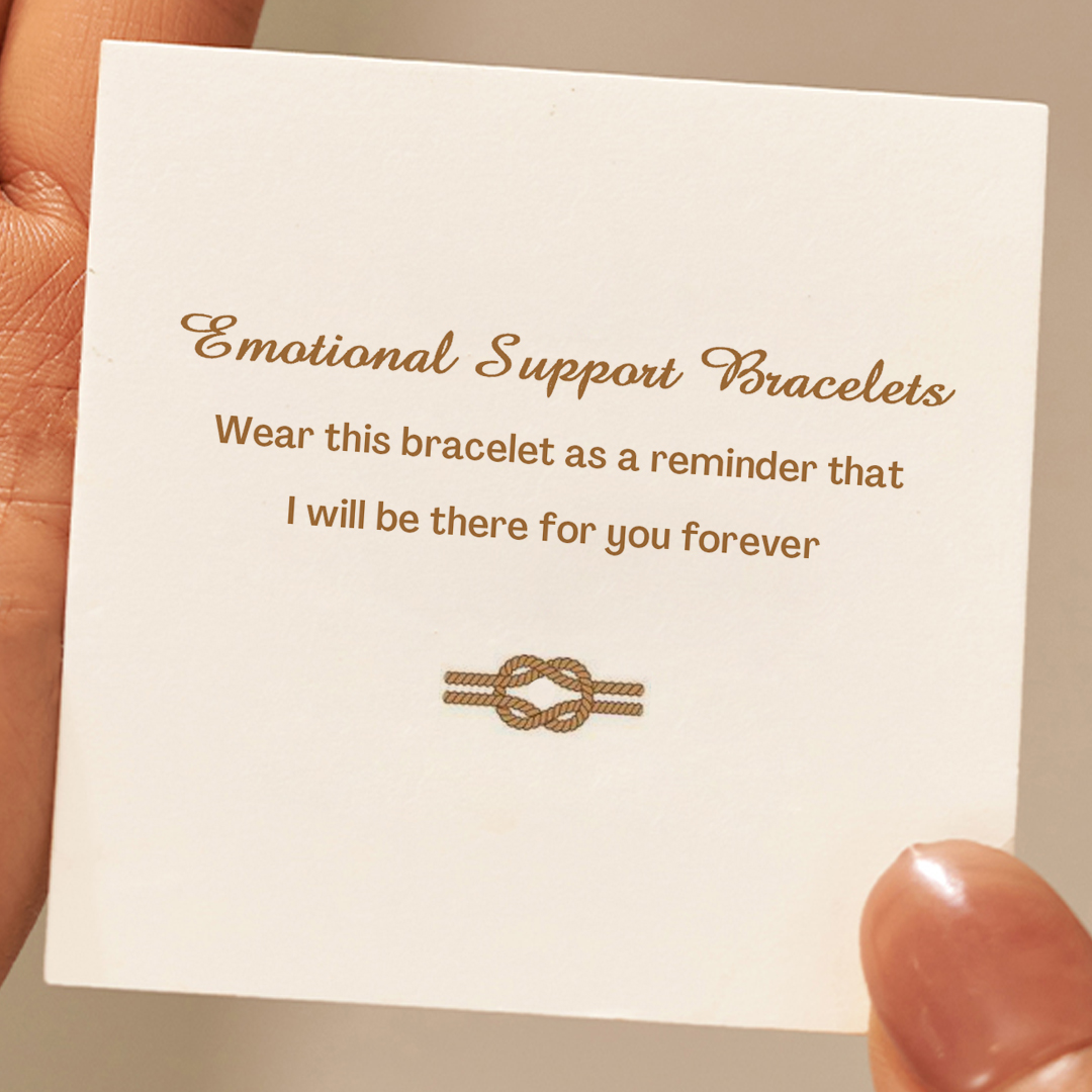 Emotional Support Friendship Bond Knot Bracelets