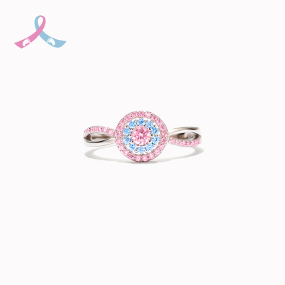 Mama of an Angel Circle Ring