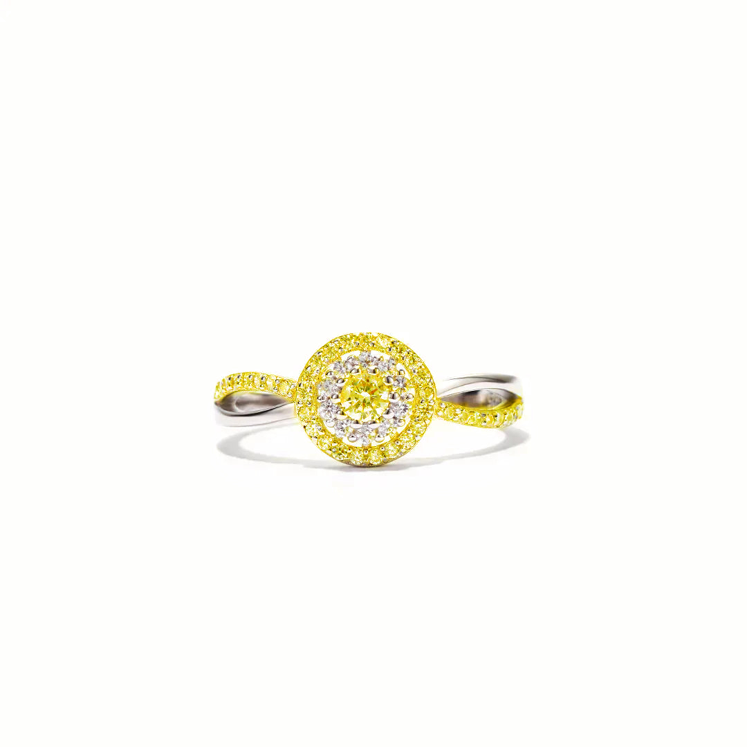 Childhood Cancer Awareness Circle Ring