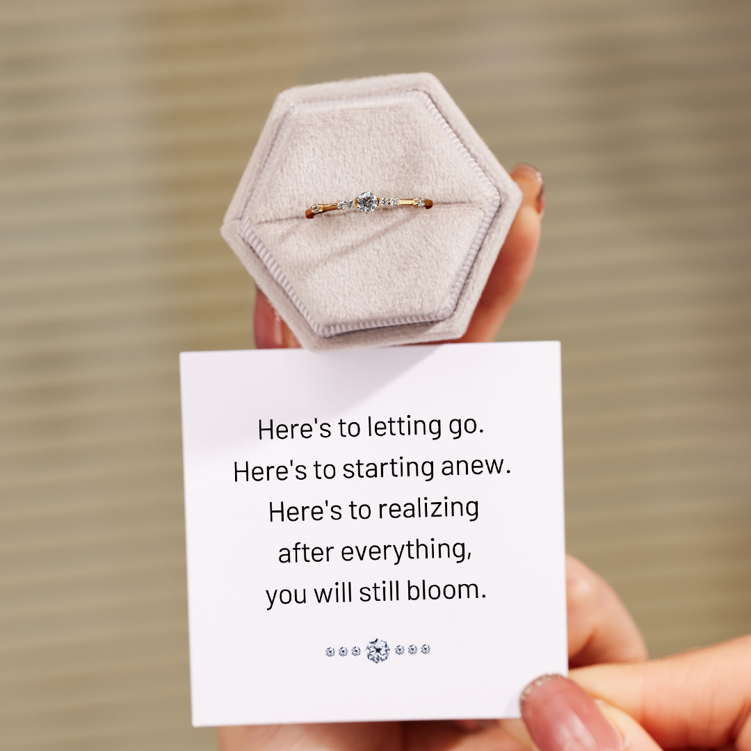 Letting Go Diamond Ring