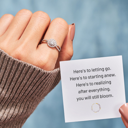 Letting Go Circle Ring