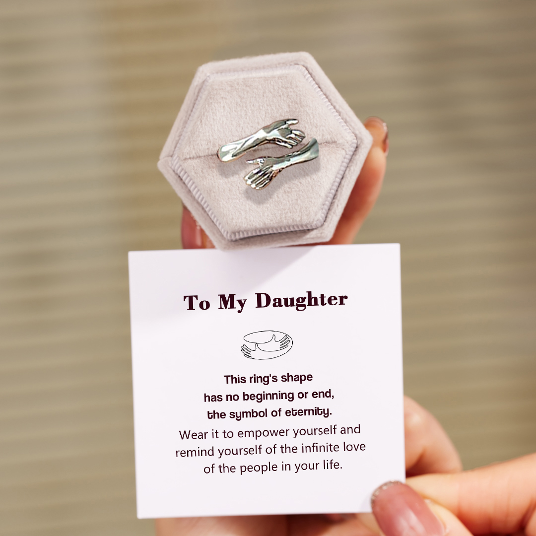 Infinite Love Between Mother&Daughter Ring