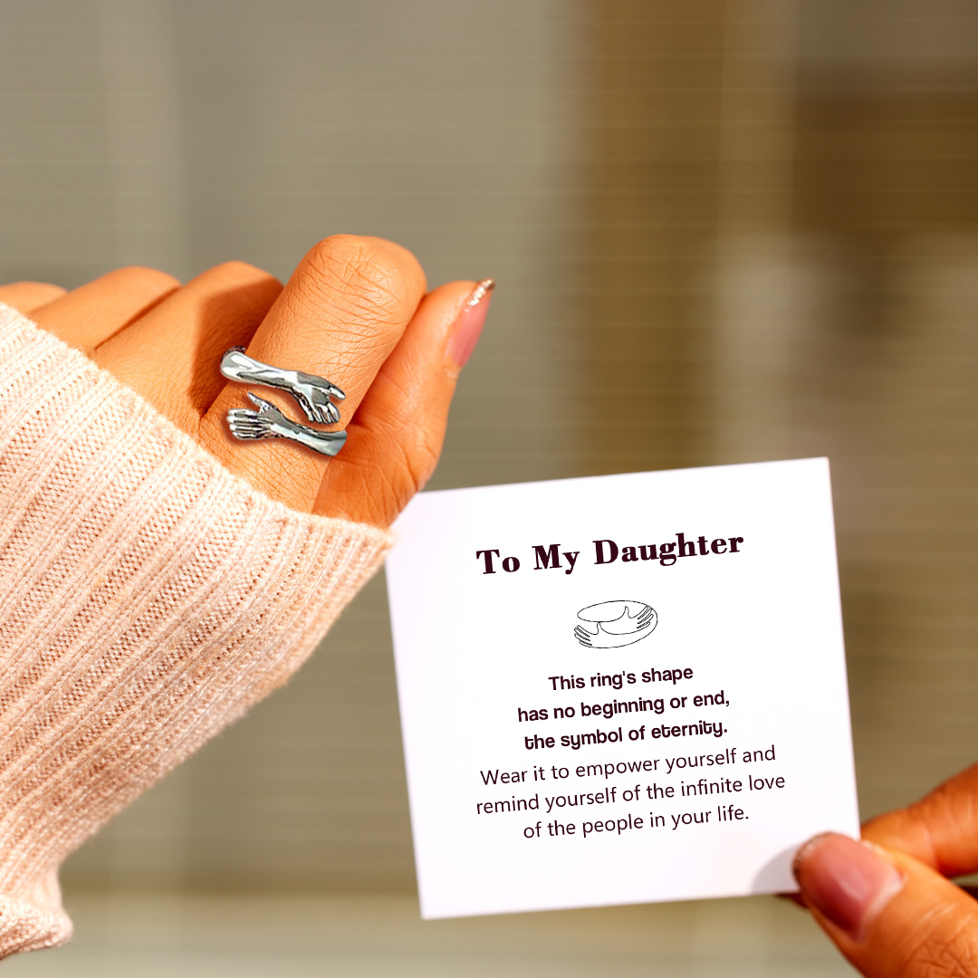 Infinite Love Between Mother&Daughter Ring
