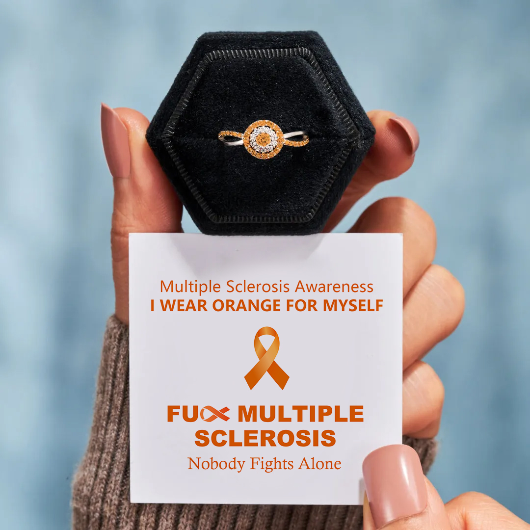 Multiple Sclerosis Awareness Orange Ring