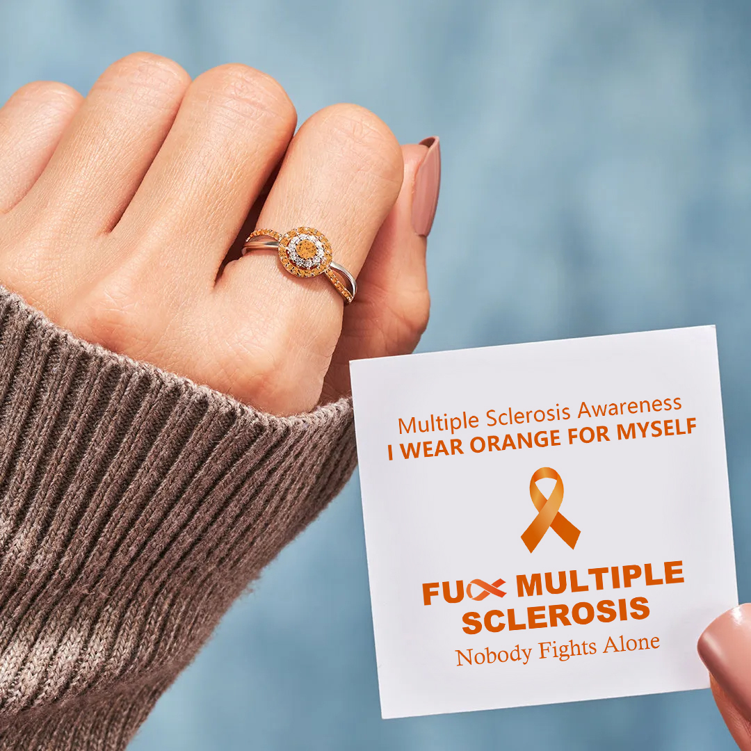 Multiple Sclerosis Awareness Orange Ring