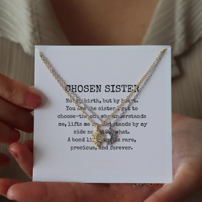 Sun & moon Forever Bond Necklace Set