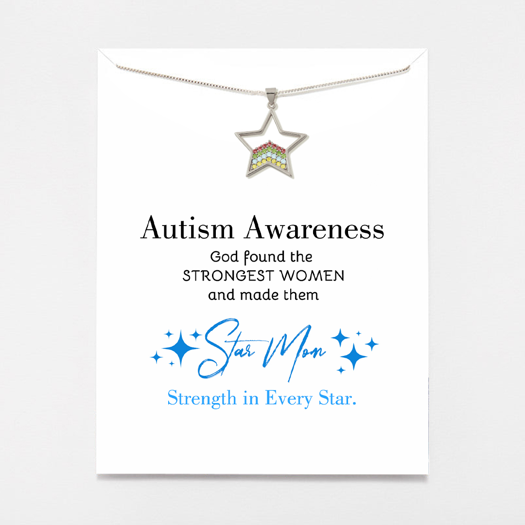 Strength in Every Star Autism Awareness Star Necklace