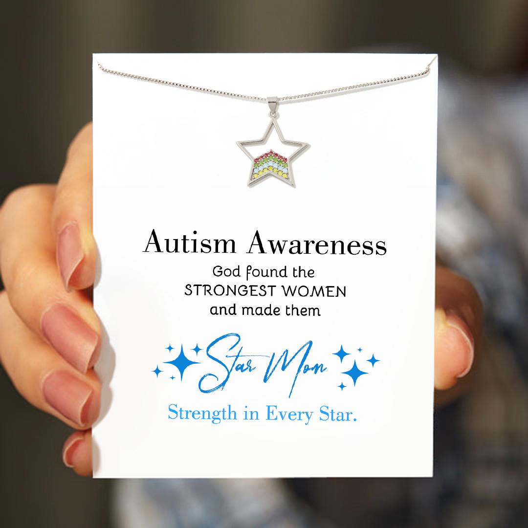 Strength in Every Star Autism Awareness Star Necklace