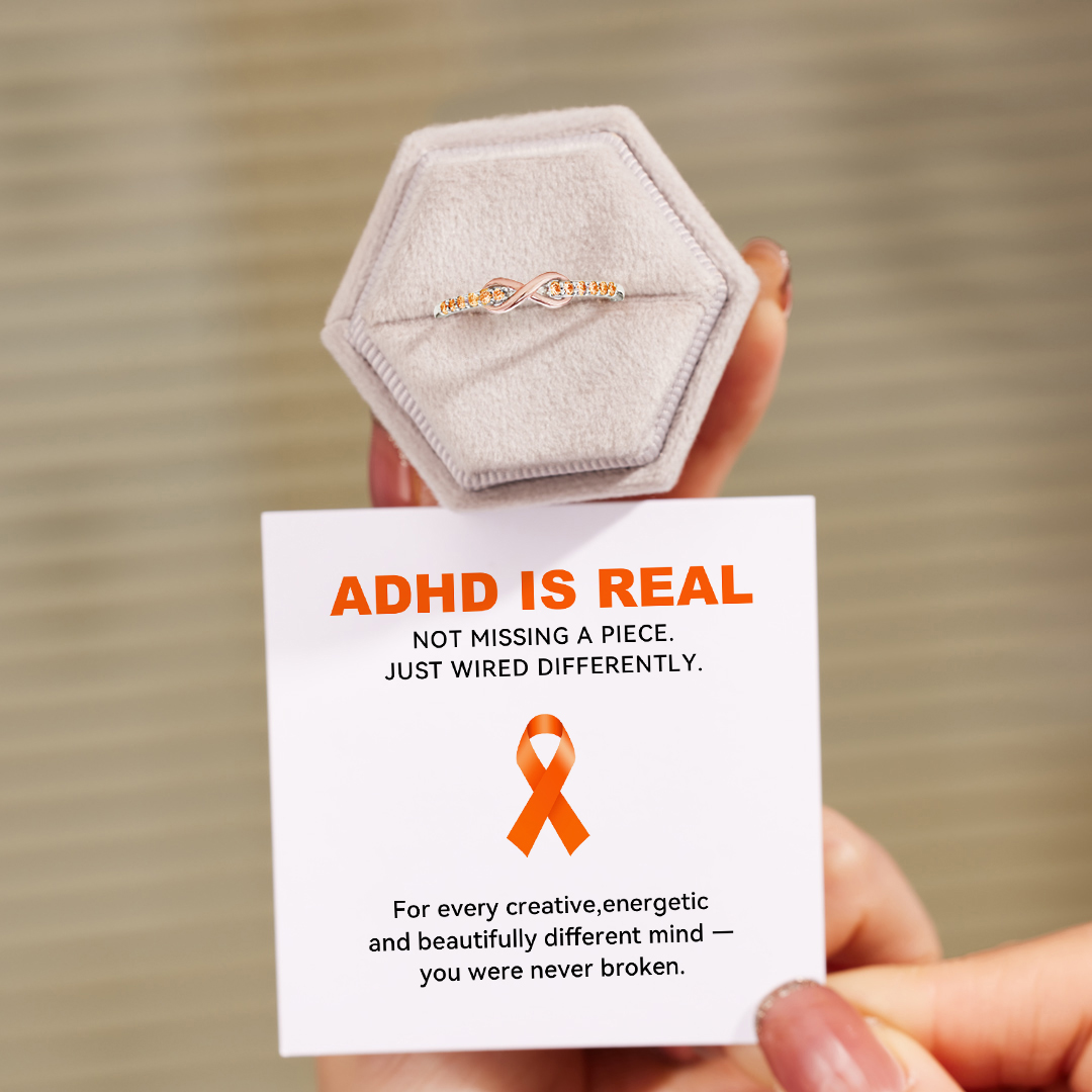 Never Broken Neurodiversity Infinity Ring