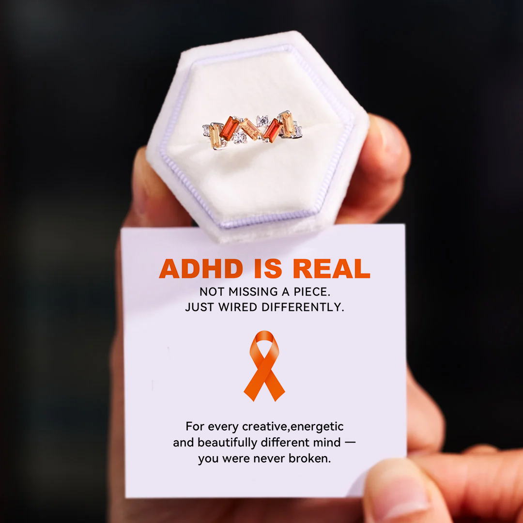 Wired Differently ADHD Awareness Ring