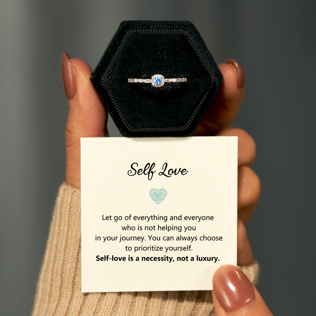 Self-Love Is A Necessity Not A Luxury-Self Love Ring