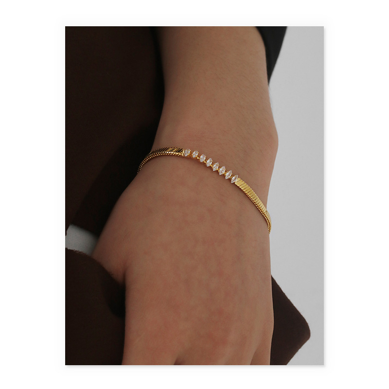 Girl Gang Friendship Snake Bone Bracelet
