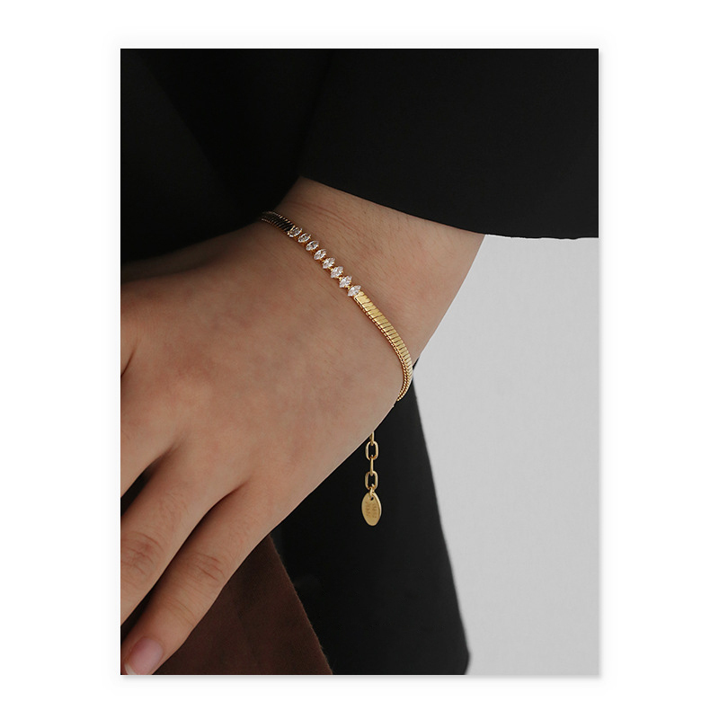 Girl Gang Friendship Snake Bone Bracelet