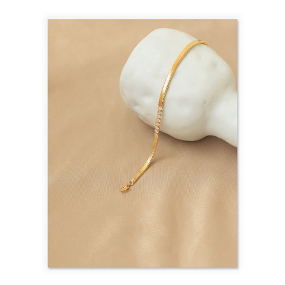 Girl Gang Friendship Snake Bone Bracelet