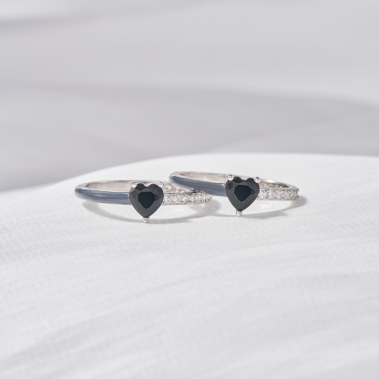 Be Proud Of The Way You Survived Black Heart Ring