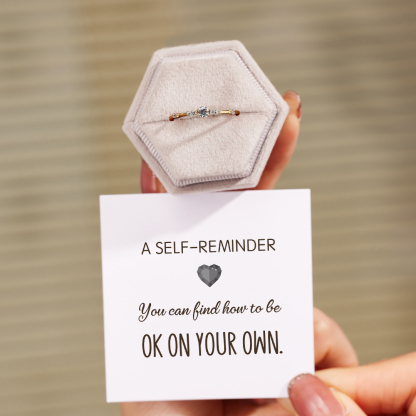 Ok On Your Own Diamond Ring