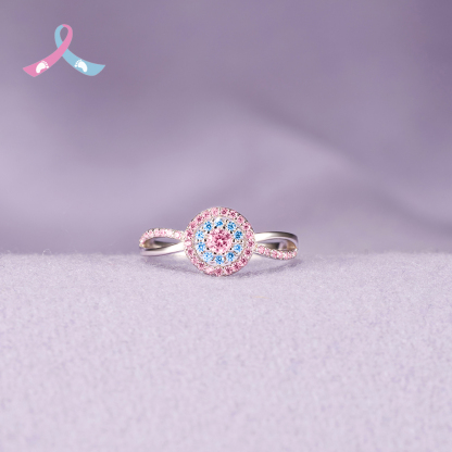 Mama of an Angel Circle Ring