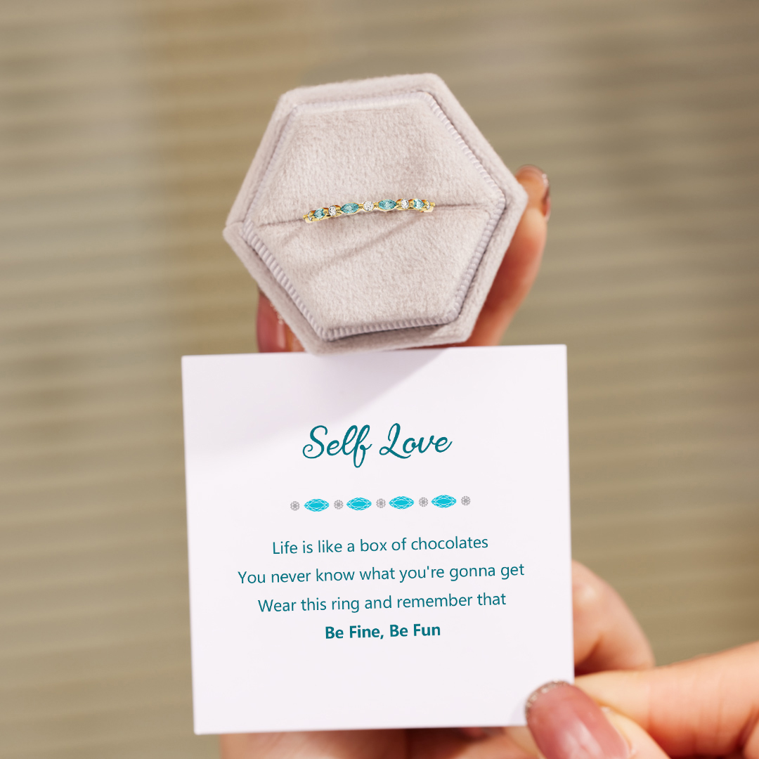 Be Fine Be Fun Self Love Ring