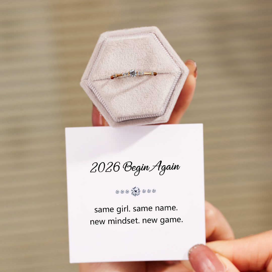 Begin Again Diamond Tiny Ring