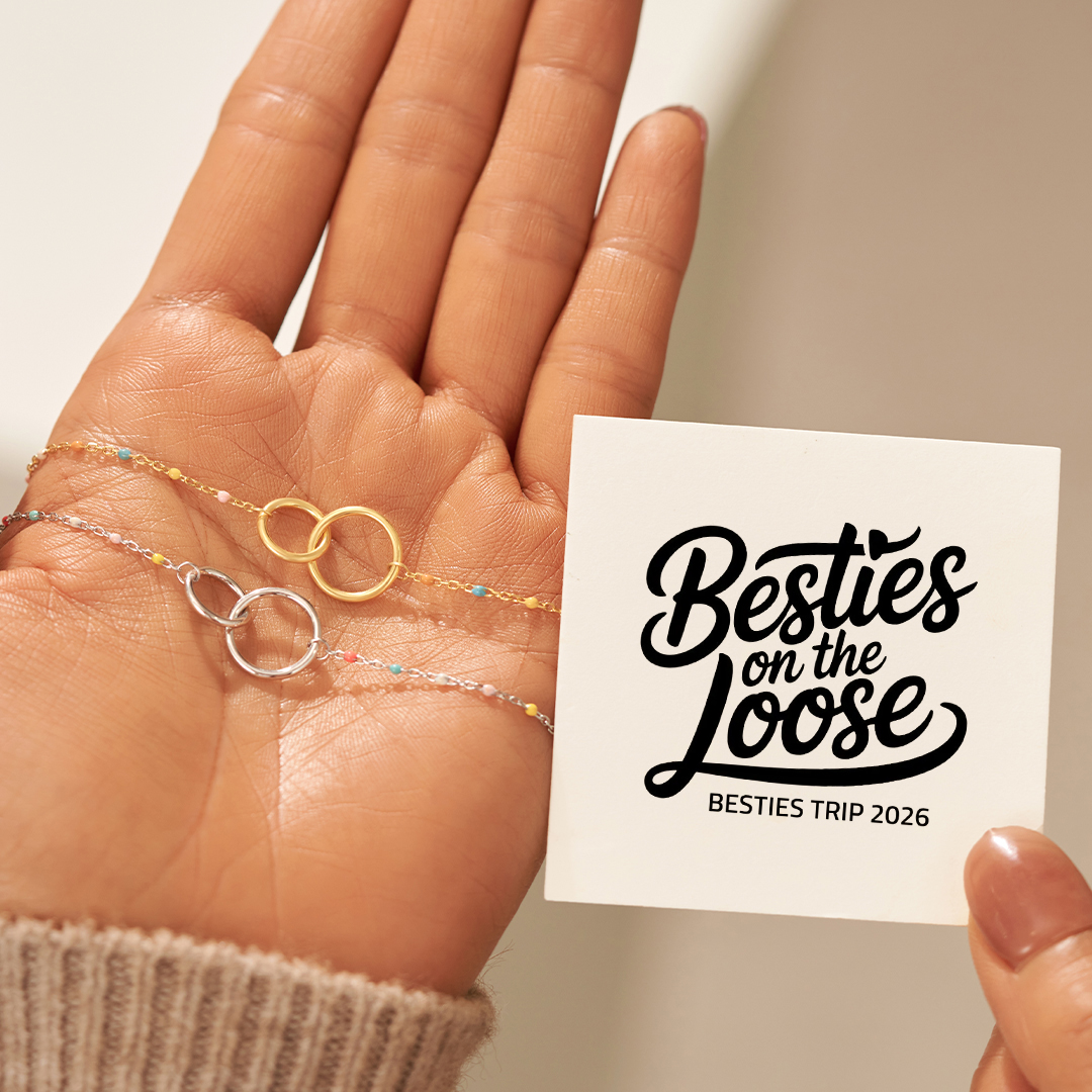 Besties on the Loose Circle Bracelet