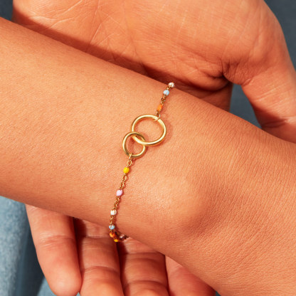 In Loving Memory Of Your Dad Linked Bracelet