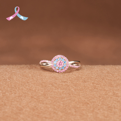 Mama of an Angel Circle Ring