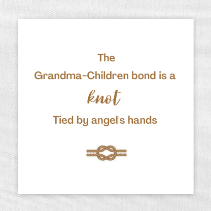 1-12 Birth Flowers Knot Bracelet