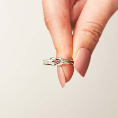 Mother & Daughter- Knot Ring