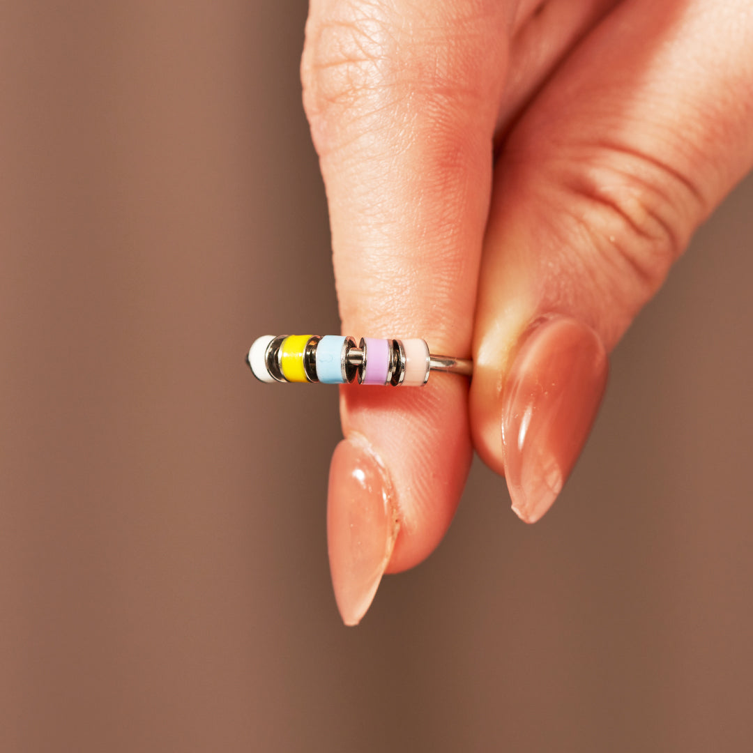 To My Daughter-Beaded Fidget Ring
