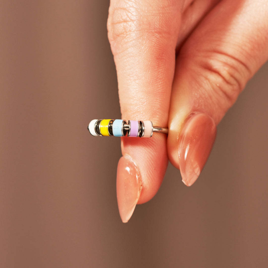 To My Daughter-Beaded Fidget Ring