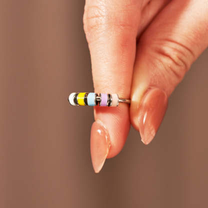 To My Daughter-Beaded Fidget Ring