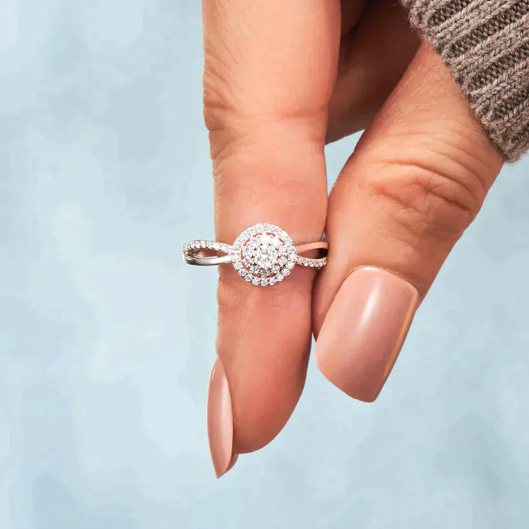 Keep Going Circle Ring
