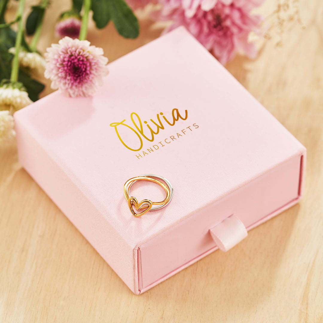 My Dear Daughter-Silver Crown Ring