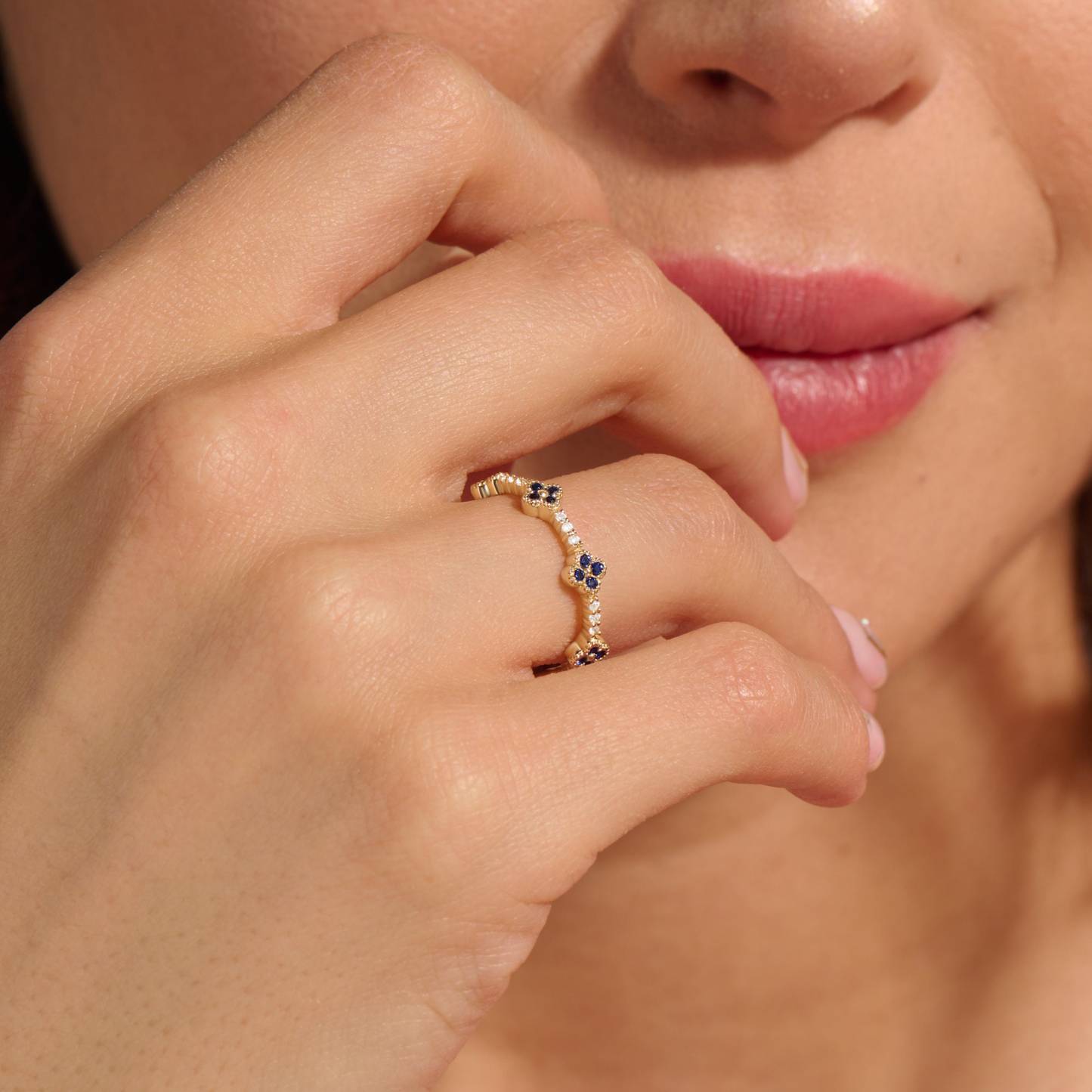 Always Here Pave Eternity Ring
