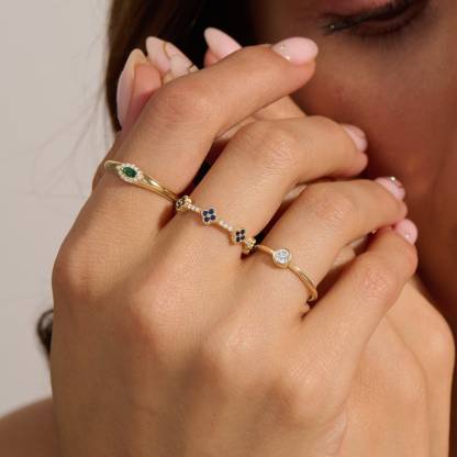 Always Here Pave Eternity Ring