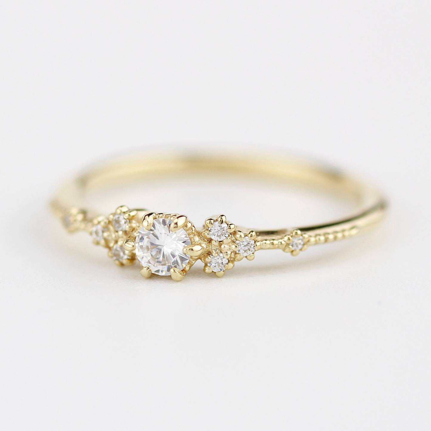 I'm Always Here Dainty Minimalist Ring