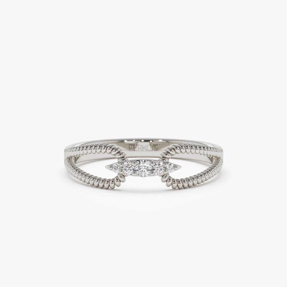 Matching Mother & Daughter Bond Double Rope Rings