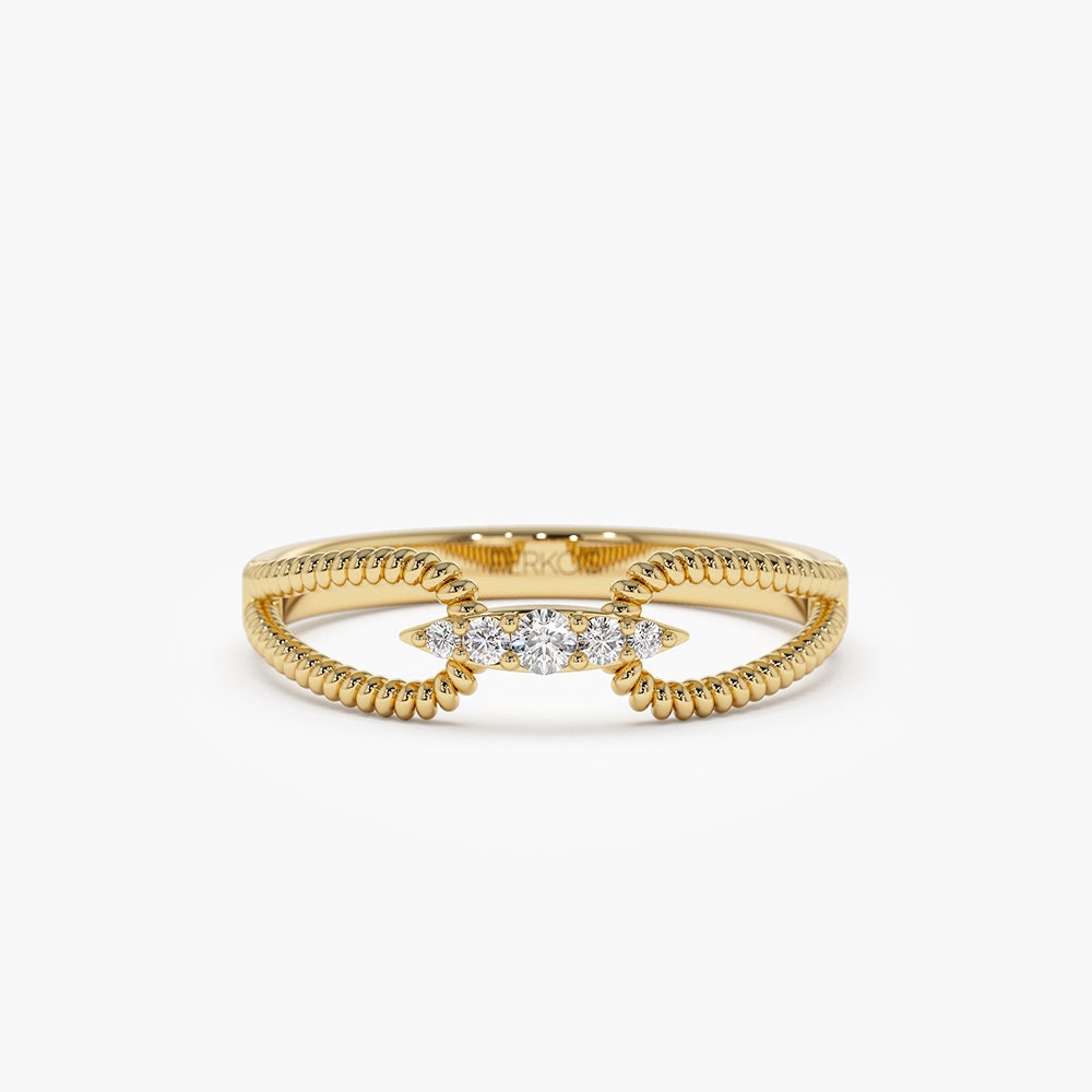 Matching Mother & Daughter Bond Double Rope Rings