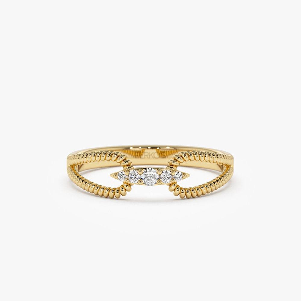 Matching Mother & Daughter Bond Double Rope Rings